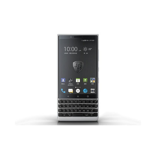 Smartphone BlackBerry KEY2 6+64GB Silver Single SIM