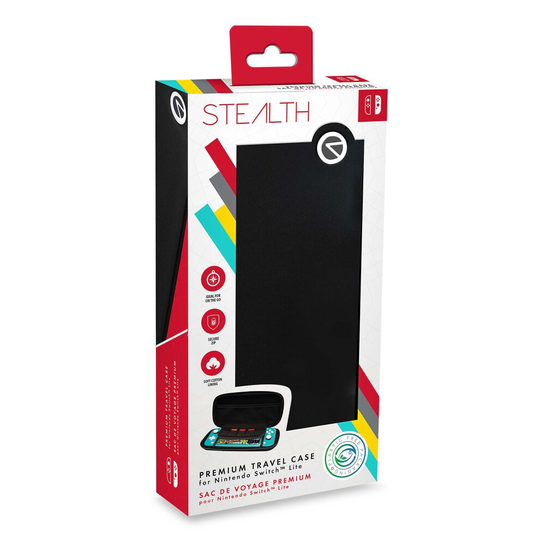 STEALTH Premium Grey Travel Case SL-02GRY for Nintendo Switch Lite