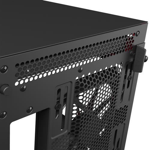NZXT H710 Midi Tower Black Red