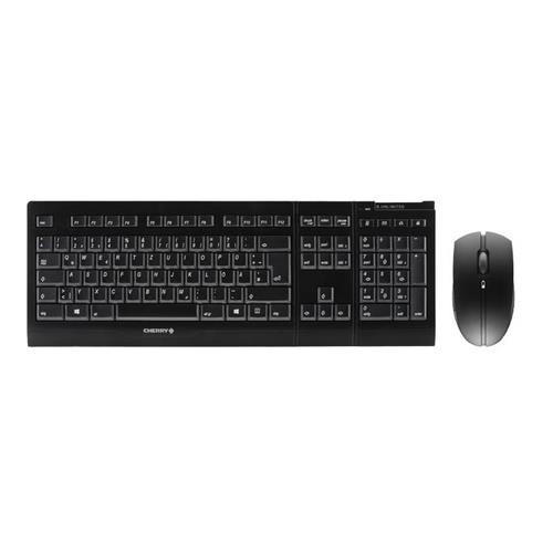 CHERRY B.UNLIMITED 3.0 keyboard Mouse included RF Wireless German Black