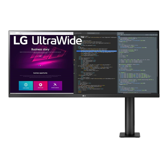 LG 34WN780 34 IPS UltraWide Ergo QHD Monitor