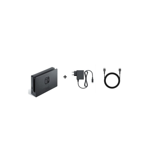 (3 in new with EU) Original Nintend Switch Charging Dock HDMI-Compatible TV Dock Charger