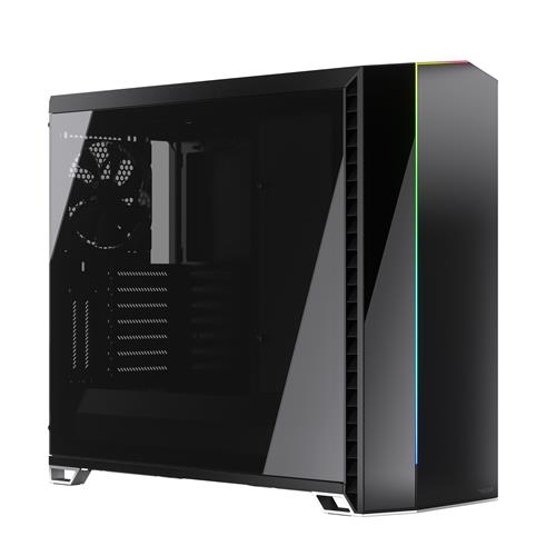 Fractal Design Vector RS Dark Tempered Glass Tower Black Transparent