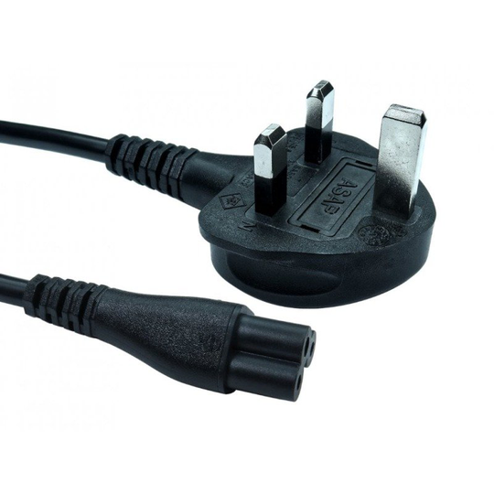 Cables Direct 1.8m Clover Leaf Power Lead / Cable