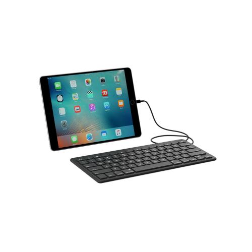 ZAGG ZLTKBW-BBU mobile device keyboard QWERTY English Black Lightning