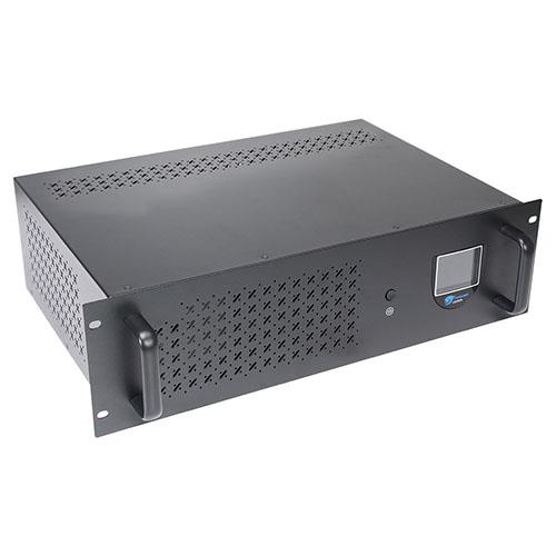 Powercool Off-Line 1200VA 3U Rackmountable UPS 720W AVR Energy Saving DC Cold Start Alarm 1x UK Socket 4 x IEC 2x RJ45 1x USB LCD Monitoring