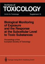 Biological Monitoring of Exposure and the Response at the Subcellular Level to Toxic Substances