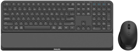 Philips SPT6607B Wireless Keyboard and Mouse Combo Black