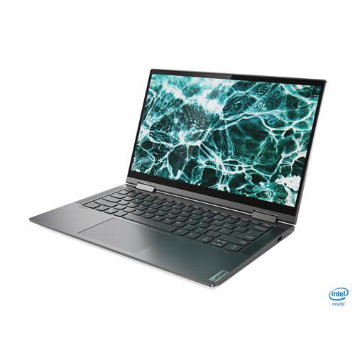 Lenovo Yoga C740 Hybrid (2-in-1) 35.6 cm (14") Touchscreen Full HD Intel Core i7 8 GB DDR4-SDRAM 512 GB SSD Wi-Fi 6 (802.11ax) Windows 10 Home Grey