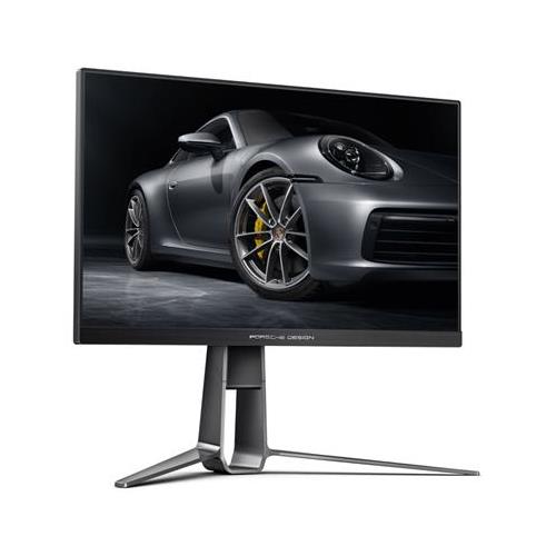 AOC Porsche PD27S LED display 68.6 cm (27") 2560 x 1440 pixels Quad HD LCD Black Grey