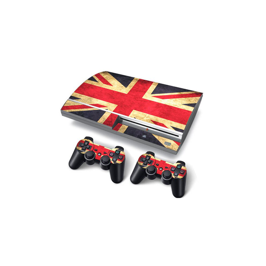 (Dirty England) PS3 FAT PVC Protective Skin Stickers for Console