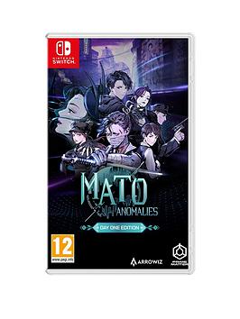 Nintendo Switch Mato Anomalies Switch
