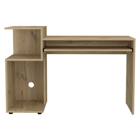 Core Products Brooklyn Home Office Desk with Low Shelving Unit (Left Side)