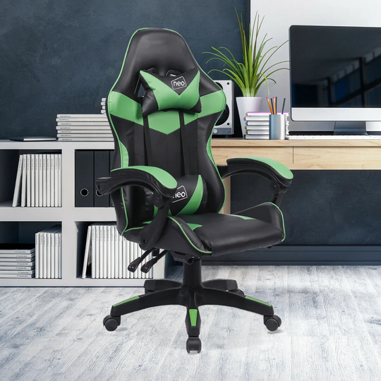 Neo Green Sport Racing Gaming Office Chair