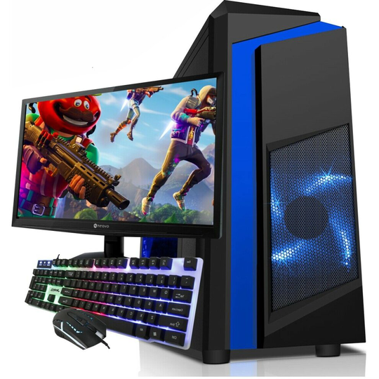 (500GB HDD, Onboard Graphic) Intel Core i5 Gaming PC Monitor Bundle 8GB 1TB HDD GT 730