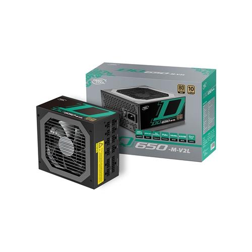 DeepCool DQ650-M-V2L power supply unit 650 W 20+4 pin ATX Black