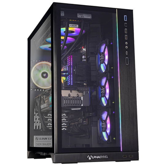 Alphasync PBA Dynamic XL Gaming PC Intel Core i9-12900KS 32GB DDR5 2TB SSD 2TB SSD NVIDIA GeForce RTX 4090 WiFi Windows 11 Home