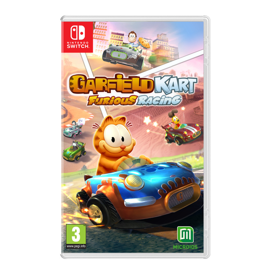 Garfield Kart Furious Racing Nintendo Switch Game