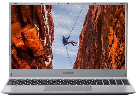 Medion Akoya E15411 Laptop, Intel Core i3-1115G4 up to 4.1GHz, 8GB RAM, 256GB SSD, 15.6" Full HD AVHA, Intel UHD, Windows 11 Home