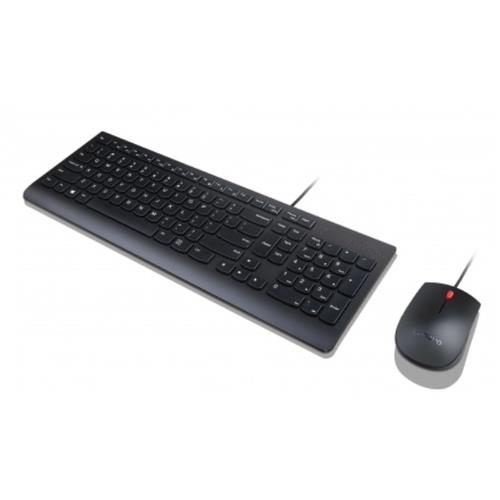 Lenovo 4X30L79908 keyboard USB QWERTY Norwegian Mouse included Black