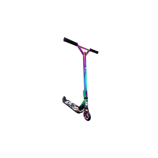 XN Mid Push Stunt Scooter Limited Edition - Neo Chrome Jet Fuel
