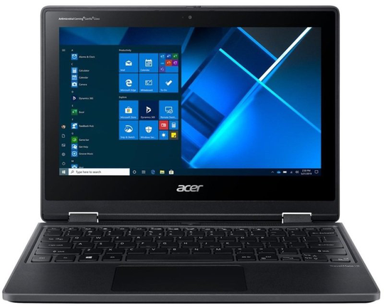 Acer TravelMate Spin B3 TMB311R-31, Intel Celeron N4020, 4GB RAM, 64GB eMMC, 11.6" HD Touchscreen, Intel UHD, Windows 10 Pro National Academic -