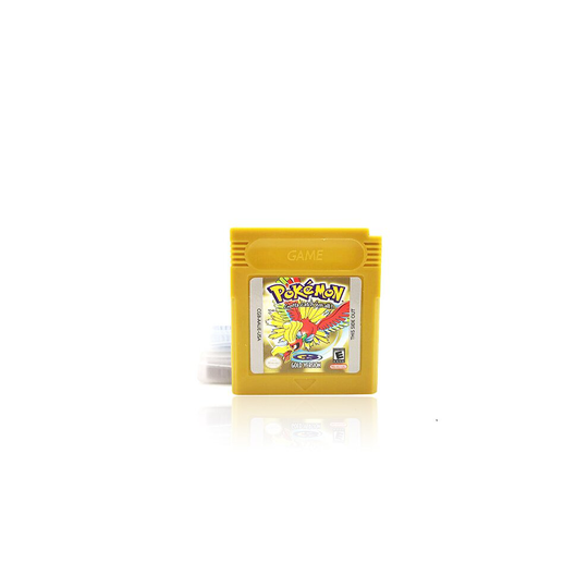 (Gold version) For Nintendo GB GBC Game Card Classic Pokemon Game Series
