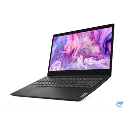Lenovo IdeaPad Slim 3i i7-1065G7 Notebook 39.6 cm (15.6") Full HD Intel Core i7 8 GB DDR4-SDRAM 512 GB SSD Wi-Fi 6 (802.11ax) Windows 10 Home S Black