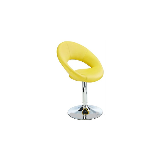 (Yellow) Conga Chair Chrome Frame