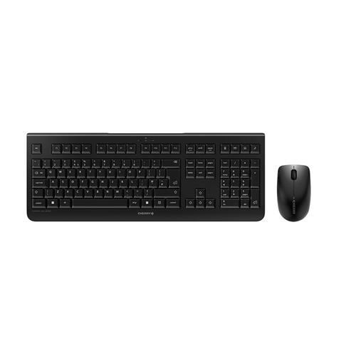CHERRY DW 3000 Wireless Keyboard & Mouse Set Black USB (UK)