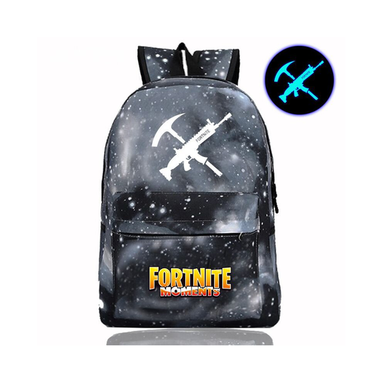 (Star Grey) Fortnite Bag Rucksack Fortress Backpack School