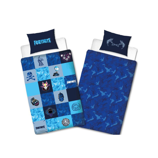 Official Fortnite Shuffles Battle Royale Single Duvet Cover Set
