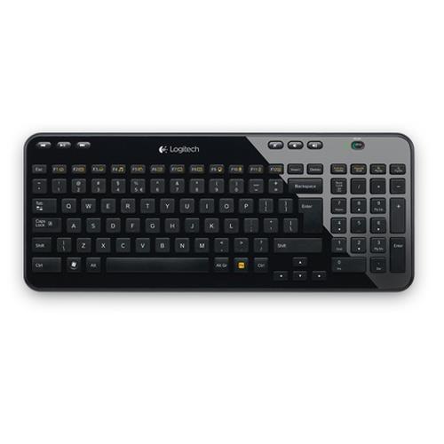 Logitech Wireless K360 keyboard RF Wireless QWERTY Nordic Black