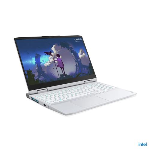 Lenovo IdeaPad Gaming 3i i5-12500H Notebook 39.6 cm (15.6") Full HD Intel Core i5 16 GB DDR4-SDRAM 512 GB SSD NVIDIA GeForce RTX 3050 Ti Wi-Fi 6 (802.11ax) Windows 11 Home White