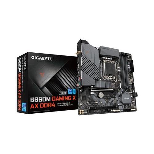 Gigabyte B660M GAMING X AX DDR4 Intel B660 LGA 1700 micro ATX