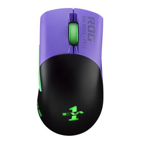 ASUS ROG Keris Wireless EVA Edition mouse Right-hand RF Wireless + USB Type-A Optical 16000 DPI