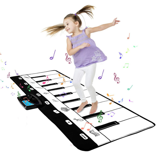 Shayson Keyboard Playmat-19 Keys Floor Piano Mat?Best Gift for Boys & Girls