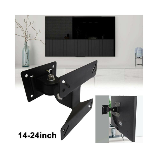 14-24inch TV Wall Bracket Tilt Swivel LCDLED Plasma TVWall Mount Fixed
