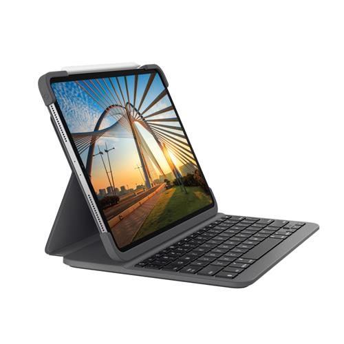 Logitech Slim Folio Pro Graphite Bluetooth QWERTY Spanish