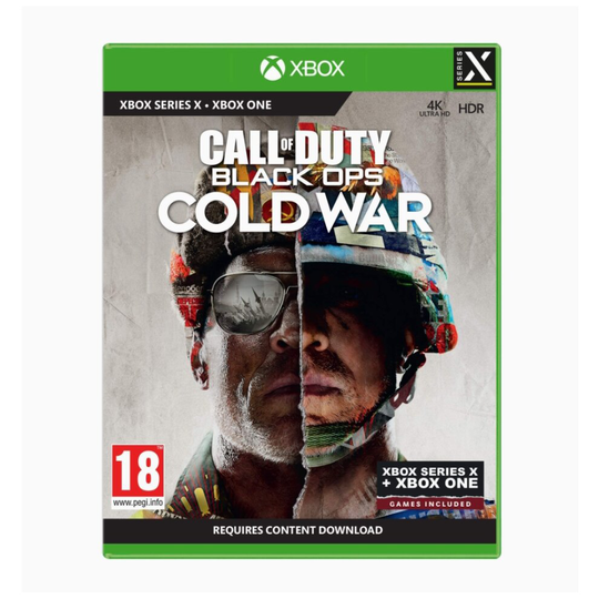 Xbox series X call of duty cold war game