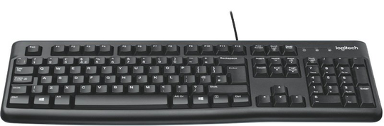 Logitech K120 Full Size USB-A Wired Keyboard