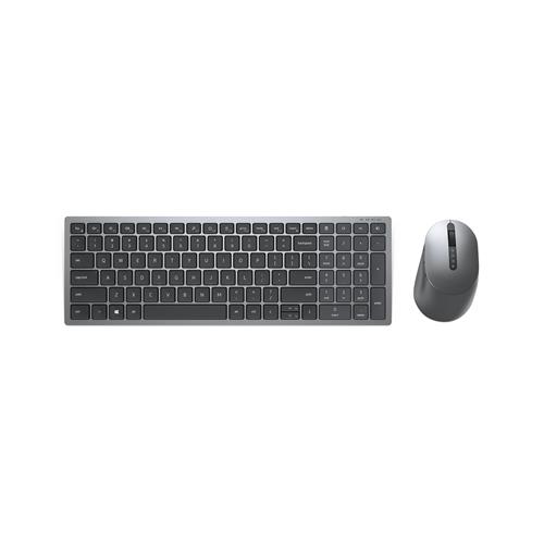 DELL KM7120W keyboard Mouse included RF Wireless + Bluetooth QWERTY US International Grey Titanium