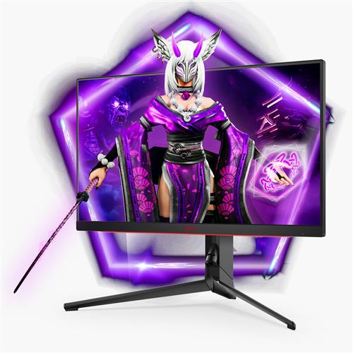 AOC AG274QS LED display 68.6 cm (27") 2560 x 1440 pixels Quad HD Black Red
