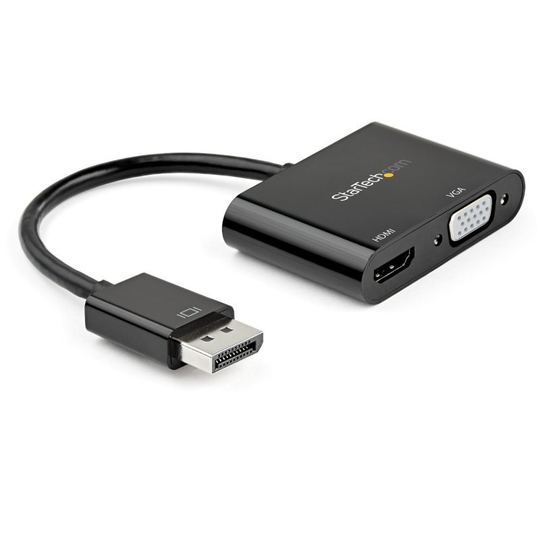 Startech 2-in-1 DisplayPort to HDMI VGA Adapter 4k 60Hz
