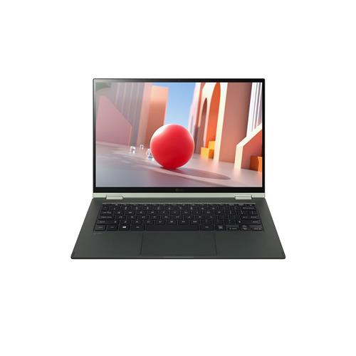 LG Gram 14T90P-K.AA74A1 notebook i7-1165G7 Hybrid (2-in-1) 35.6 cm (14") Touchscreen WUXGA Intel Core i7 16 GB LPDDR4x-SDRAM 512 GB SSD Wi-Fi 6 (802.11ax) Windows 10 Home Green