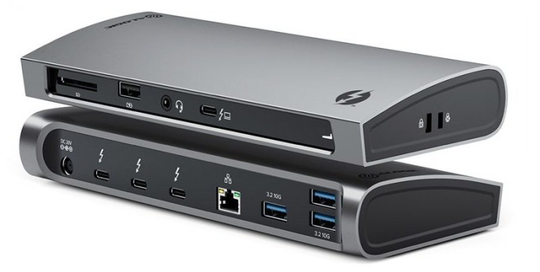 ALOGIC Thunderbolt 4 BLAZE Dual Display Docking Station - 96W Power Delivery