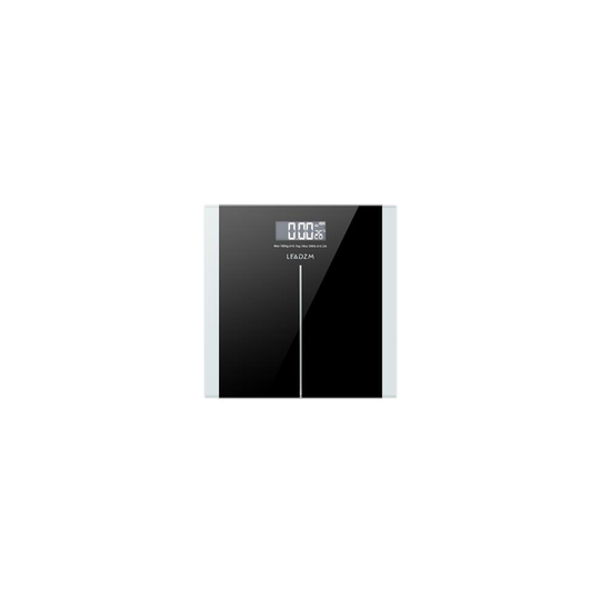 LEADZM 180Kg Slim Waist Pattern Personal Scale Black