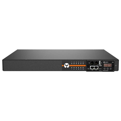 Vertiv Geist RPDU SWITCHED UNIT LEVEL MONITORING EC power distribution unit (PDU) 1U Black 12 AC outlet(s)