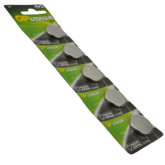 GP Cell CR2032 Button Motherboard Battery 5 pack
