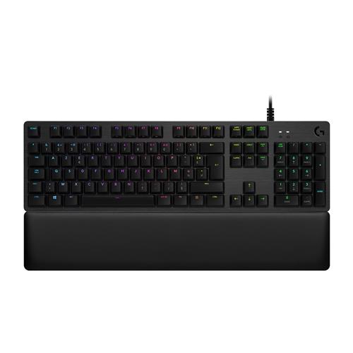 Logitech G G513 CARBON LIGHTSYNC RGB Mechanical Gaming Keyboard with Palmrest